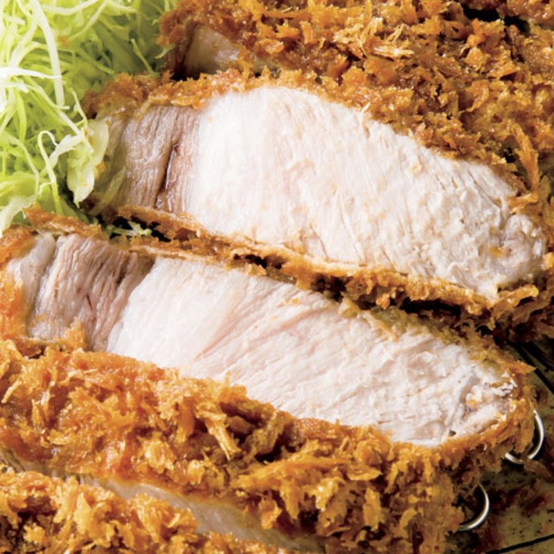 熟成味彩豚 ロースかつ（特厚）(銀扇)