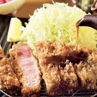 厚切り特上ロースかつ(とんかつ はせ川)
