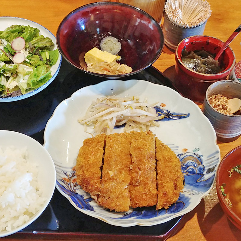 ハンバーグカツ(まんみ 西麻布)