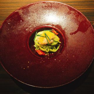 季節の冷たいフェデリーニ(KAZAN)