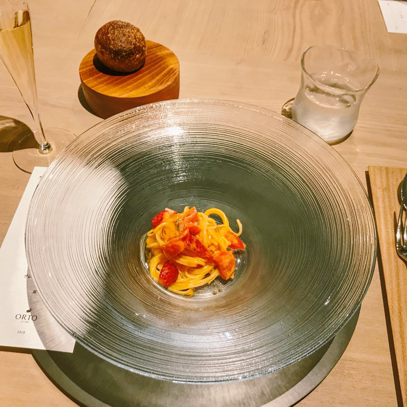 苺のパスタ(オルト （ORTO）)