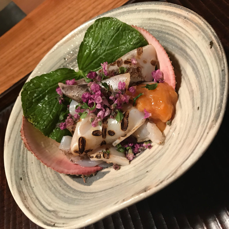 トリ貝と海鼠腸✨(京天神　野口 )