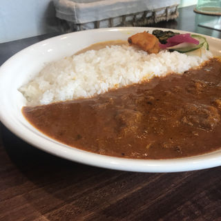 マトンカレーセット(カレー＆オリエンタルバル 桃の実)