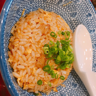 半チャーハン(自家製麺 魚担々麺・陳麻婆豆腐 dan dan noodles)