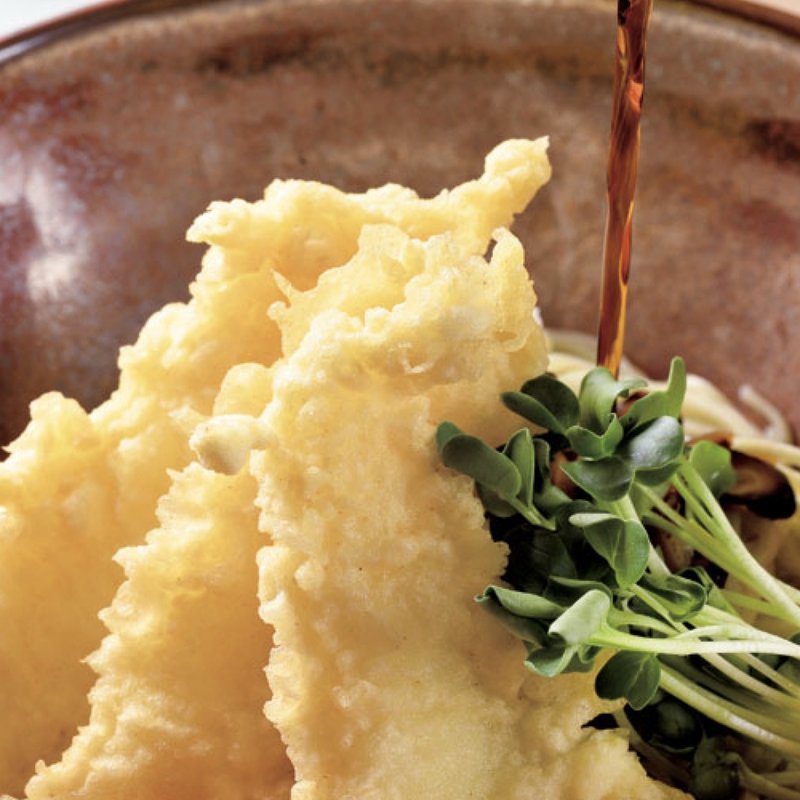 イカ天おろし(おり戸そば切り やぶ)