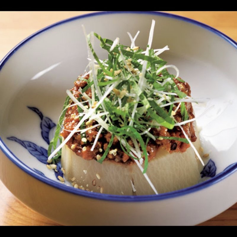 ふろふき大根の肉みそのせ(蕎麦と酒 木の花)