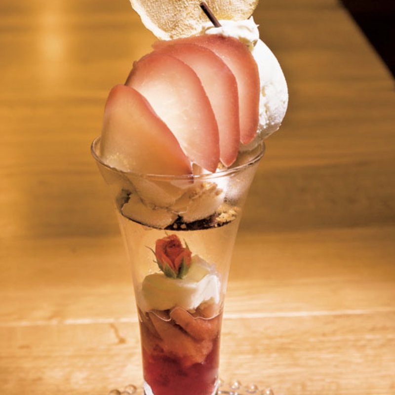 洋梨とゴルゴンゾーラ(夜パフェ専門店パフェテリア ベル)