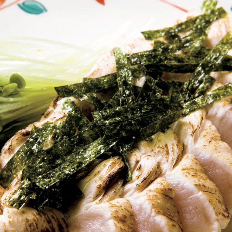 炙り鳥刺し(手打ちそば 膳)