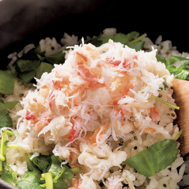 ストウブ飯 カニととんぶり(かど )