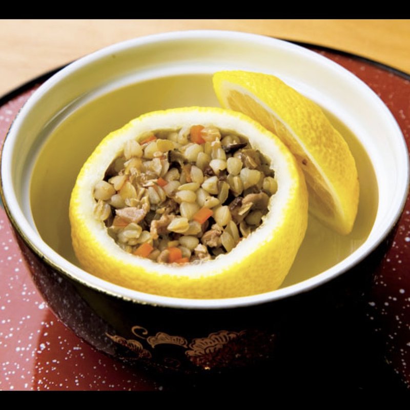 鴨出汁の蕎麦米雑炊(利き蕎麦 存ぶん)