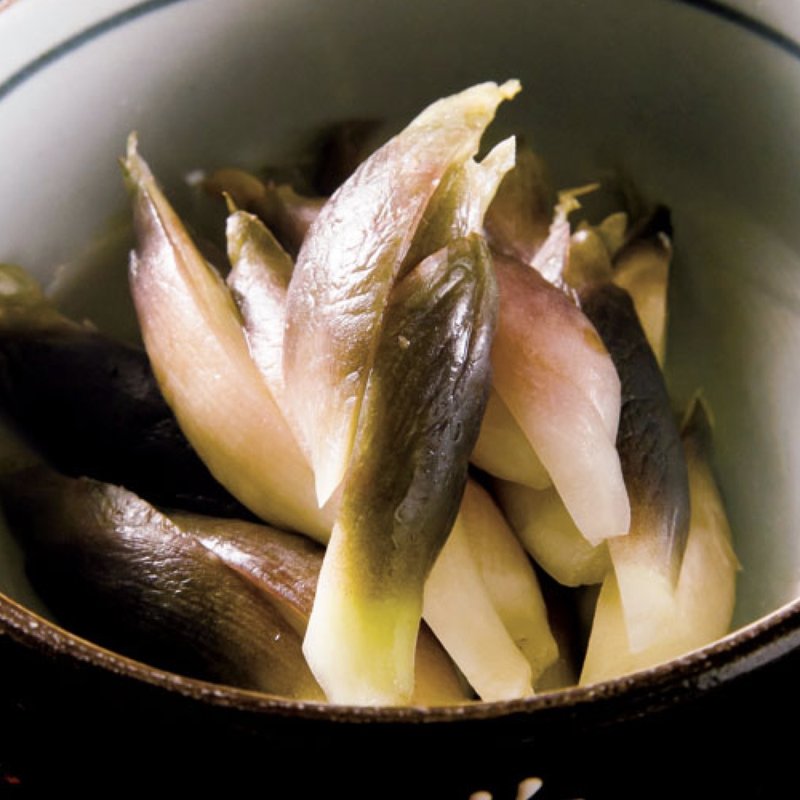 ミョウガのぬか漬け(泰明庵)