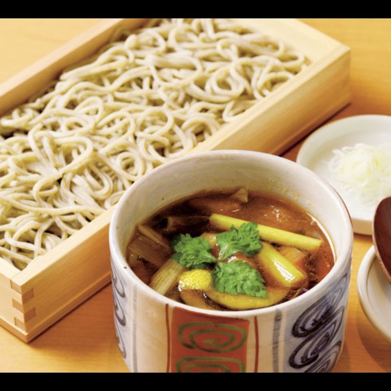 茄子とトマトのつけ汁せいろ(老舎)