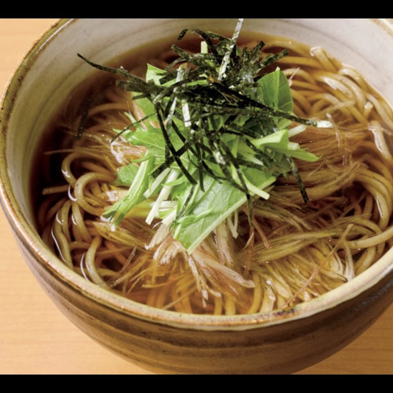 刻み茗荷そば(老舎)