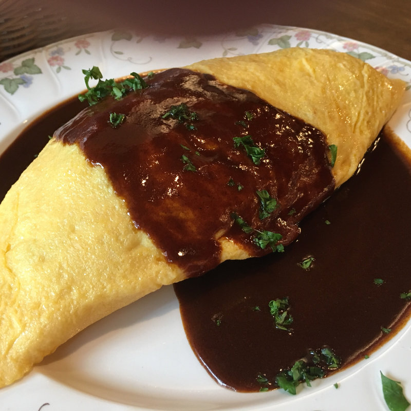 オムライス(ネコスタイル)