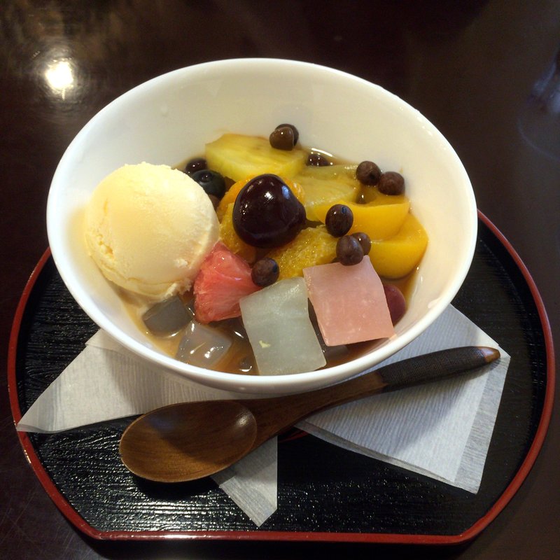 クリームあんみつ(みづほ)