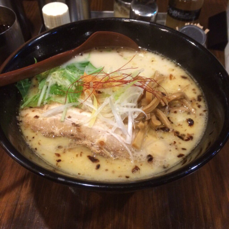濃厚塩ラーメン(麺場ふうらいぼう 長岡店)
