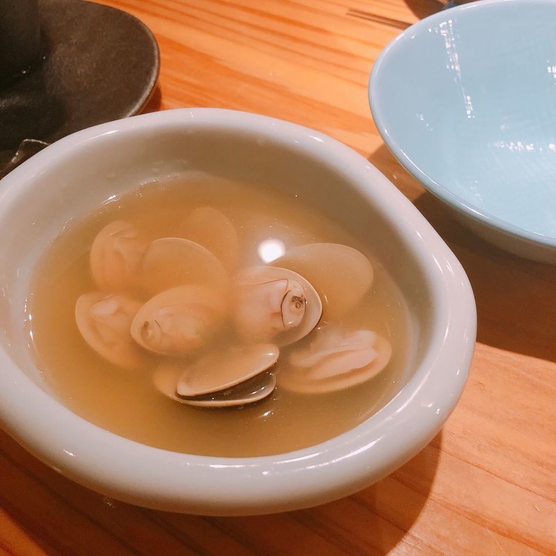 蛤のおでん(こんぶや 神楽坂)