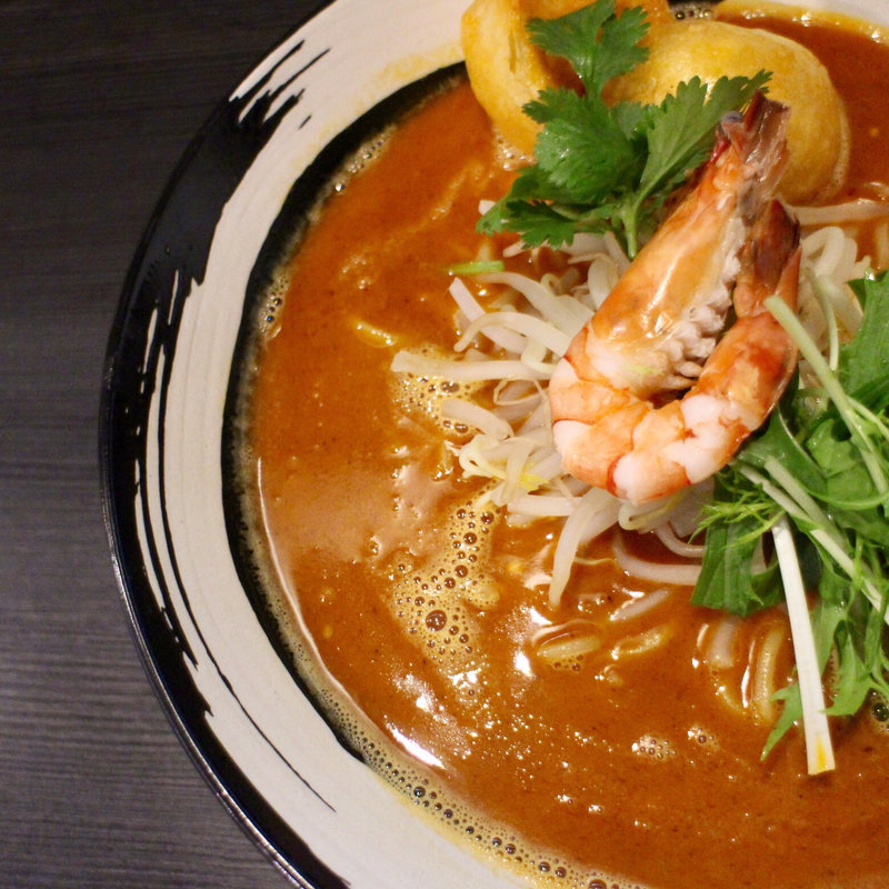 馬来西亜拉麺(つけ麺 八芒星)
