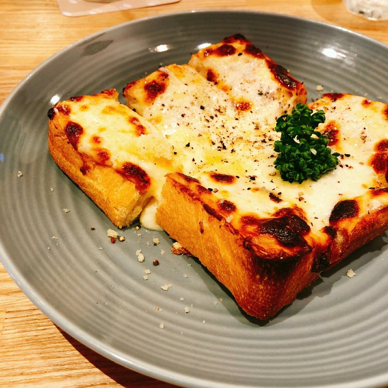 白チーズトースト(ペリカンカフェ)