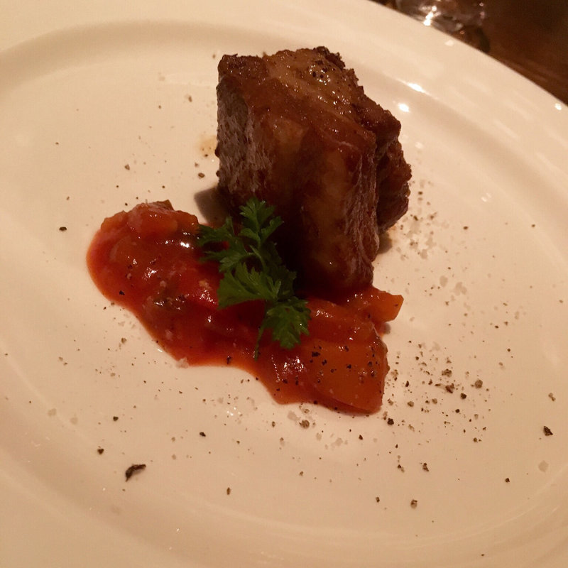 豚のバルサミコ酢煮 ポルチーニ茸と彩り野菜のラタトゥイユ添え(レゴ（ＬＥＧＧＯ）)