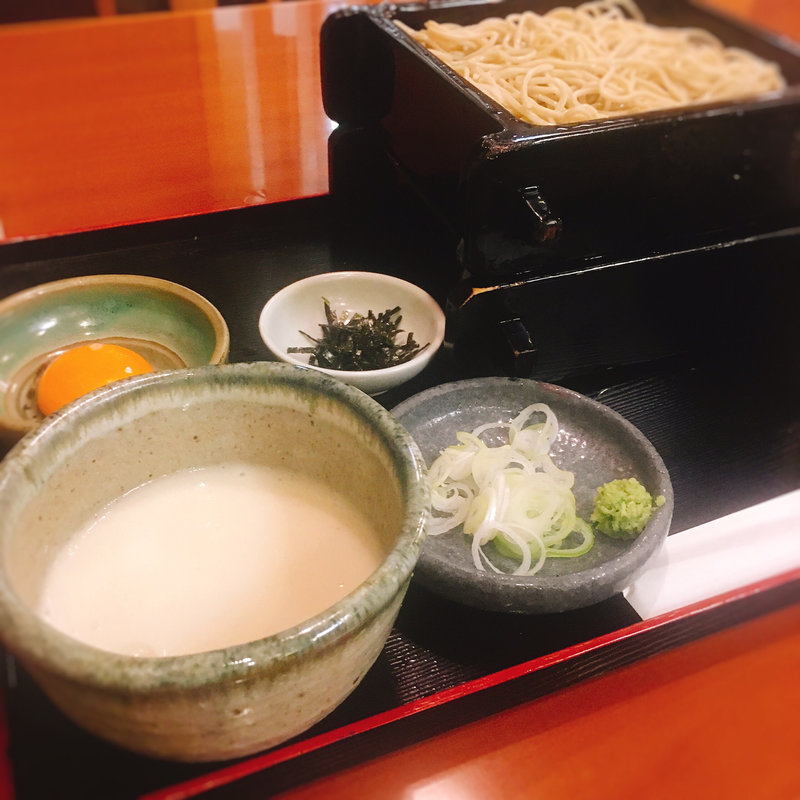 とろろそば(薮伊豆総本店)