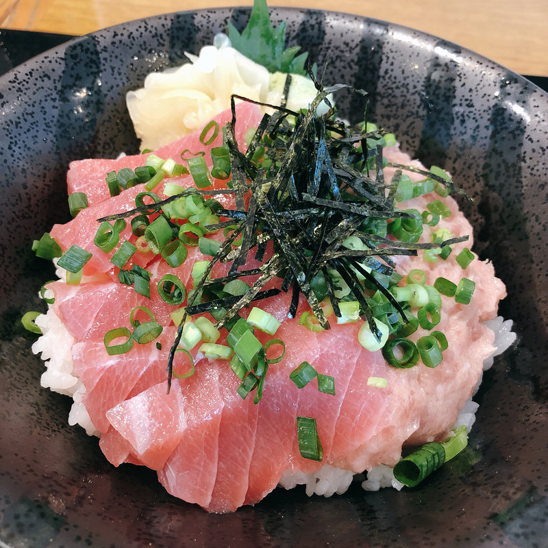 赤身ネギトロ丼(日乃本食堂)