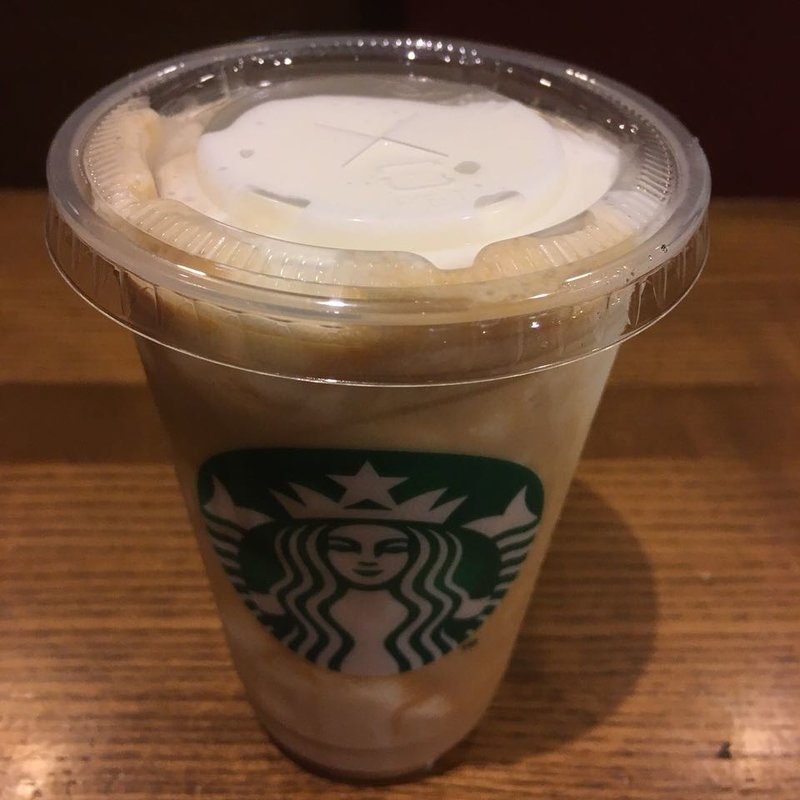 エスプレッソ アフォガート フラペチーノ(Short)(スターバックスコーヒー 福岡赤坂門店)