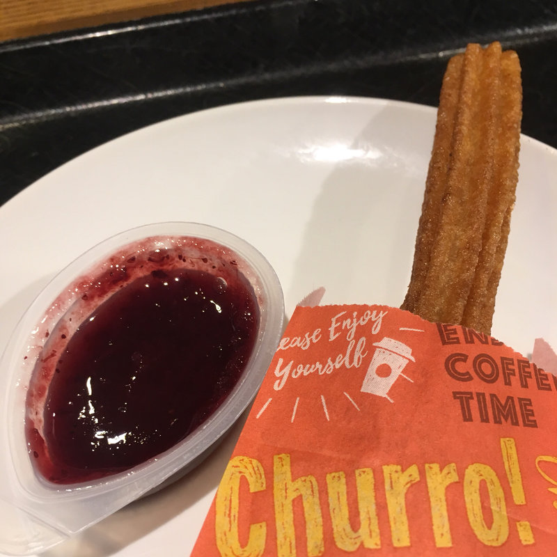 チュロ&ディップ(スターバックスコーヒー 福岡赤坂門店)