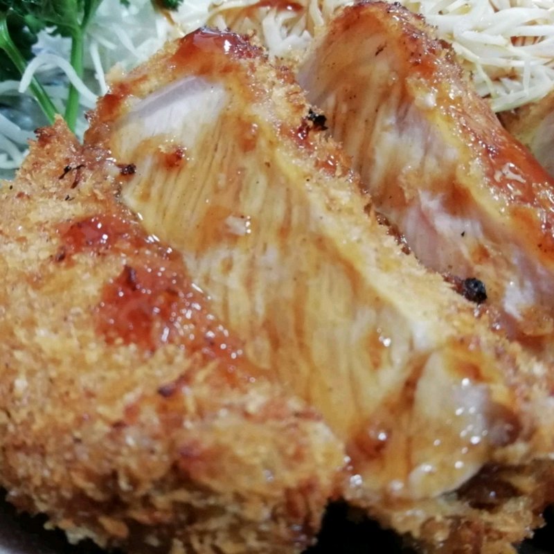 ロースカツ定食(とんかつ 万平)