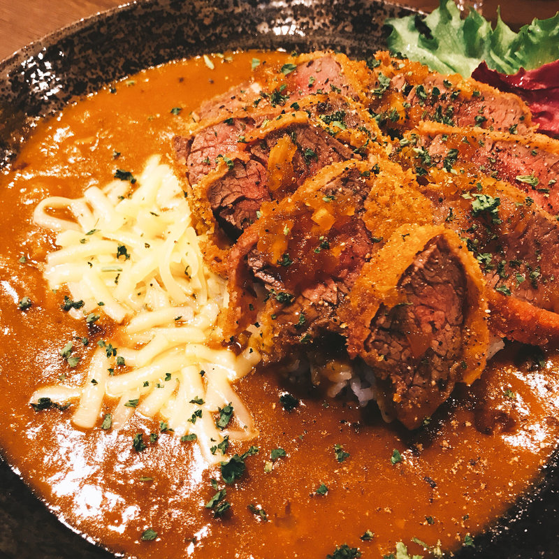 ビーフカツカレー(TWO SAM'S UP （ツーサムズアップ）)