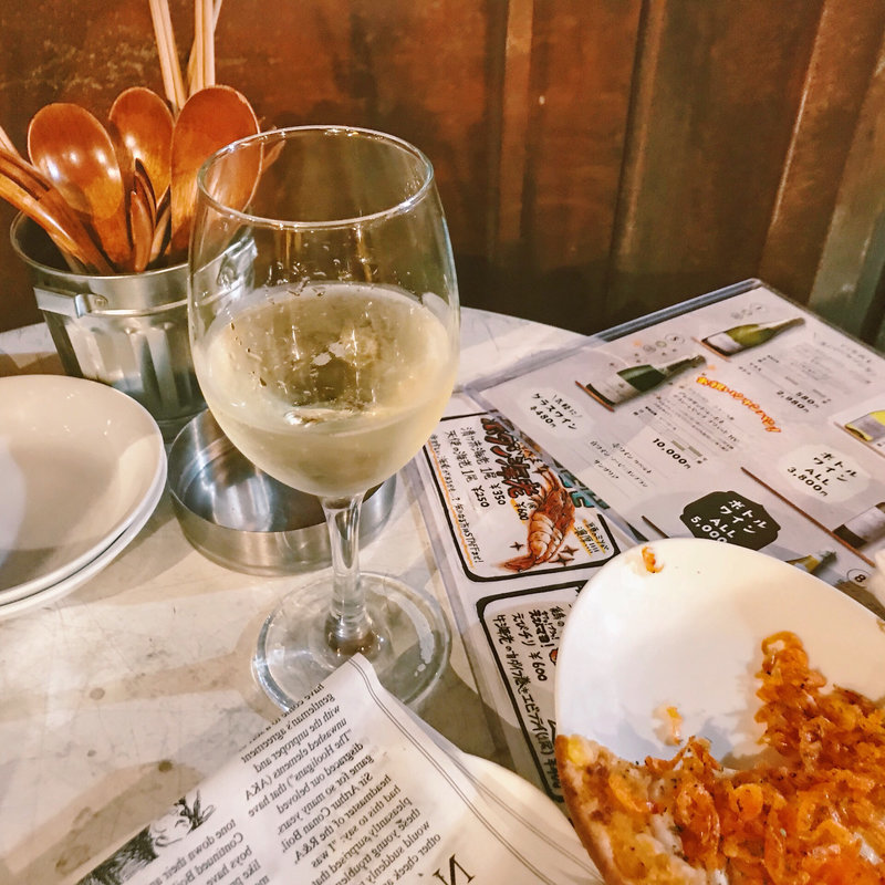 スパークリングワイン(活海老バル orb 裏参道店)