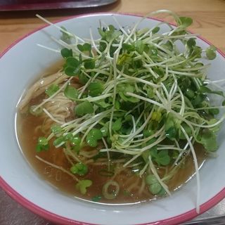 醤油らー麺+かいわれ大根(らーめん専科 海空土)