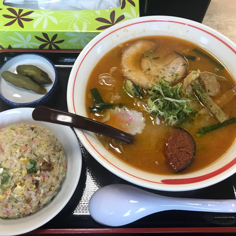 辛味だいだい魚味噌ラーメン(麺屋美麓 )