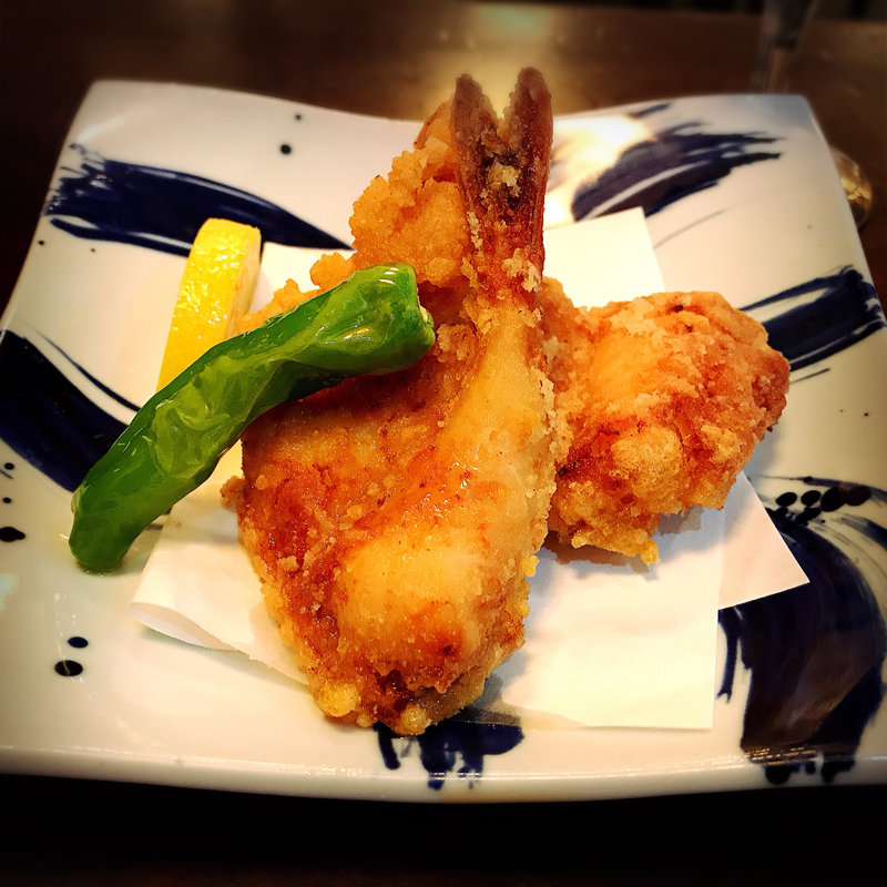 ふぐの唐揚げ(いろは寿司 本店)