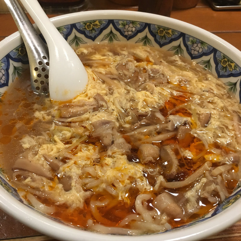 スーラータンメン(中国ラーメン揚州商人 大和店)