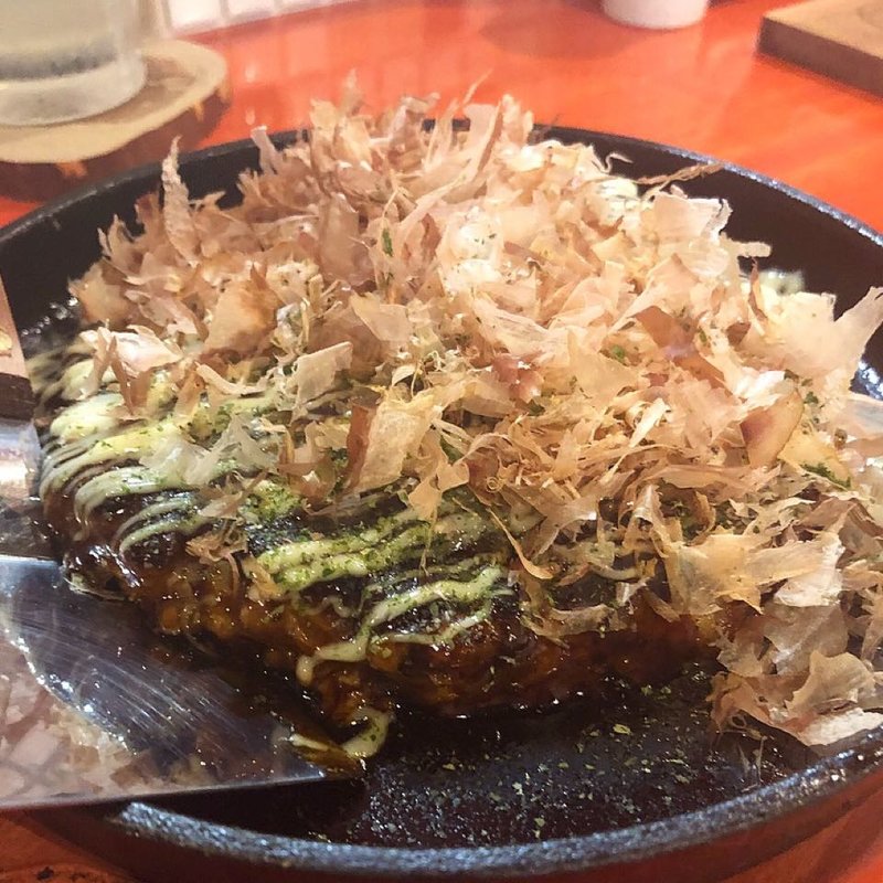 お好み焼き(街の灯り商店街)