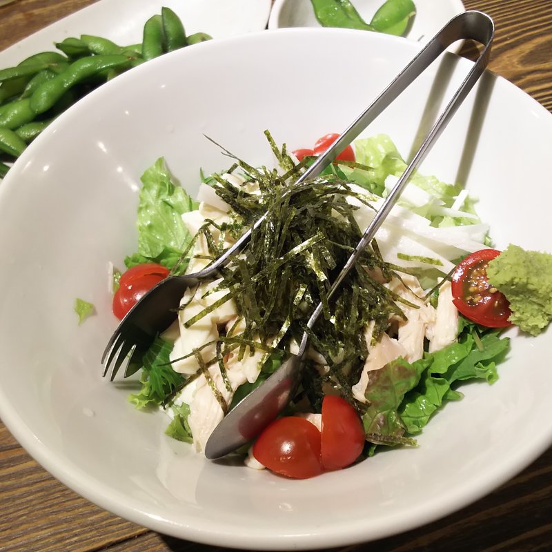 一途サラダ(水炊き・焼き鳥 とりいちず 鶴見東口店)