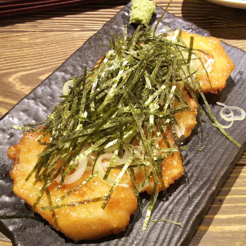 山芋の磯揚げ(水炊き・焼き鳥 とりいちず 鶴見東口店)