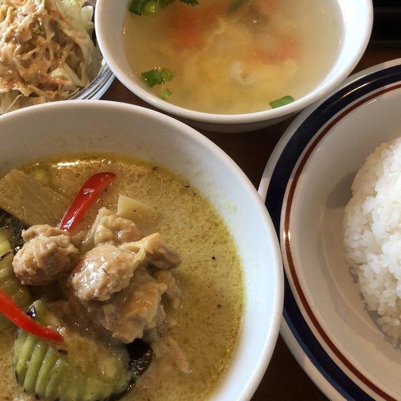 ゲーン・キョウ・ワーン(タイ国屋台食堂 ソイナナ東銀座店)