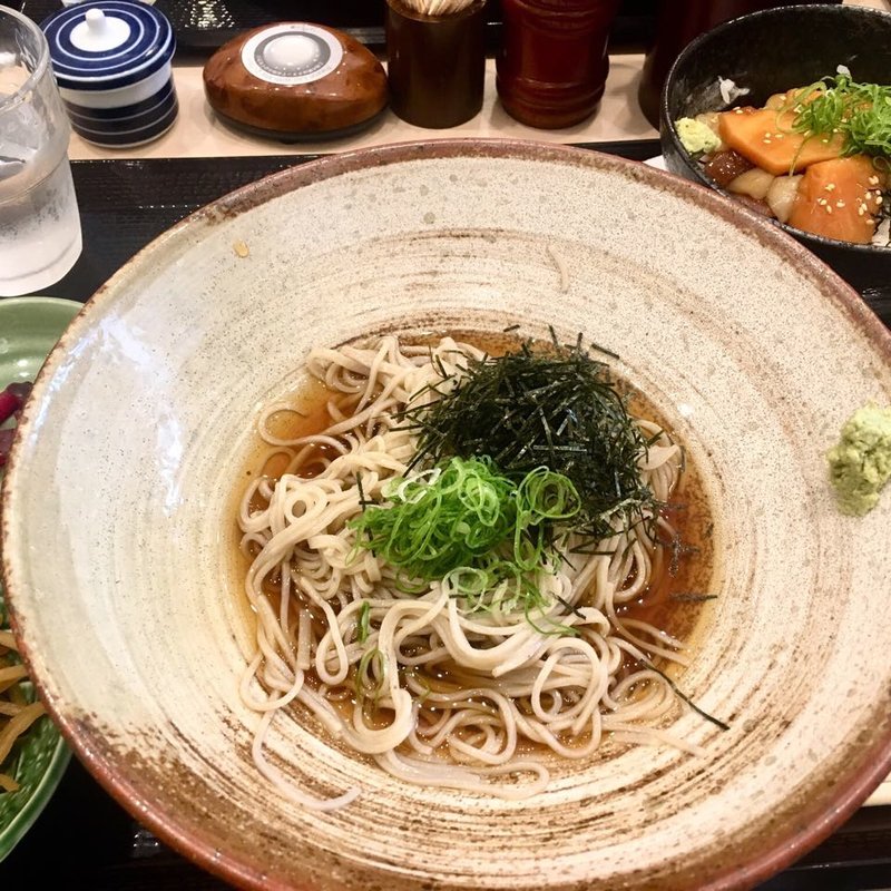 日替わりランチ(十割蕎麦と天ぷら 麹町ばらく 四ツ谷店)