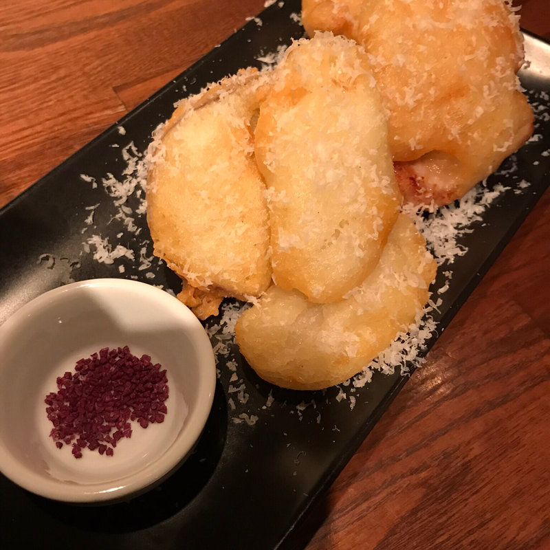 イタリア産うさぎと季節野菜のチーズフリット(トラットリアチッチョ （Trattoria Ciccio）)