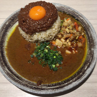 MIX・小盛り・豚・キーマ・中華アチャール(吉田カレー  )