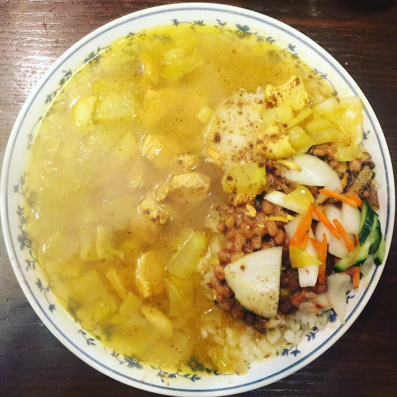 Bセットカレー(カレー店・アッチャ)