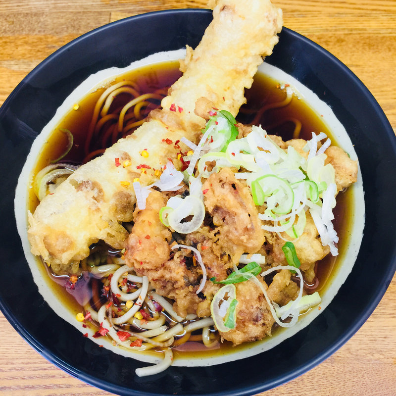 げそ天&ちくわ天(六文そば 昌平橋店)