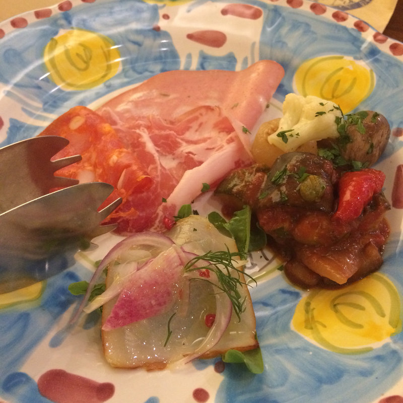 前菜の盛り合わせ(La TRIPLETTA ラ・トリプレッタ)