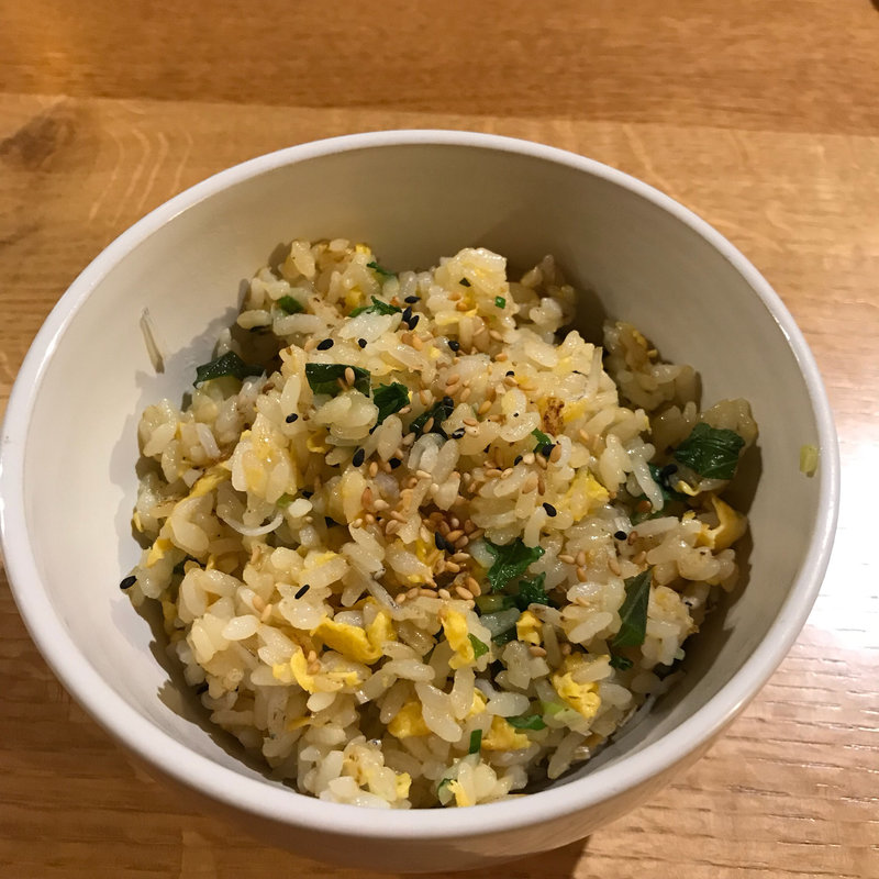 ディナーコース じゃこと大葉の炒飯(旬菜中房 和華（のどか）)