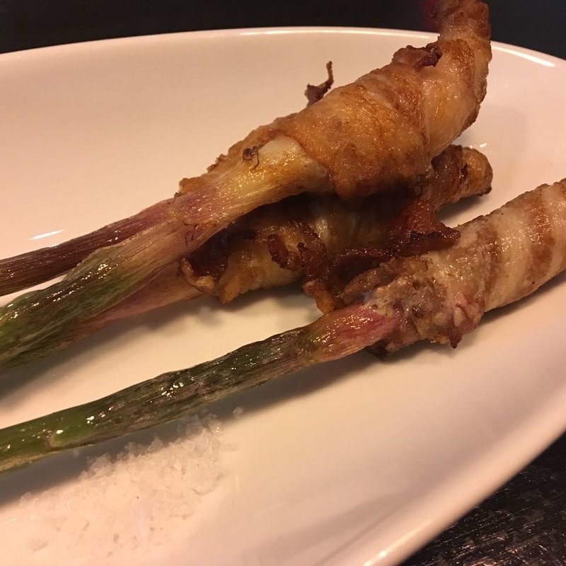 肉巻き谷中生姜(アウグス谷中ビアホール 夕やけだんだん店)