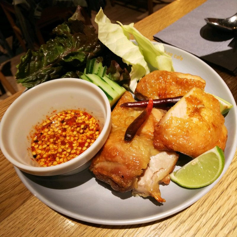 チキンのBBQグリル  ガイヤーン(マンゴツリーカフェ横浜)