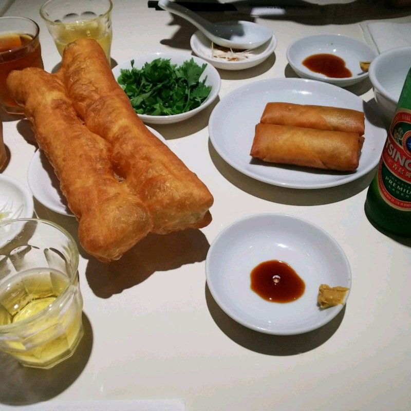 オプション  油条ヤオチャッカイ＆パクチー  (謝甜記 貮号店)