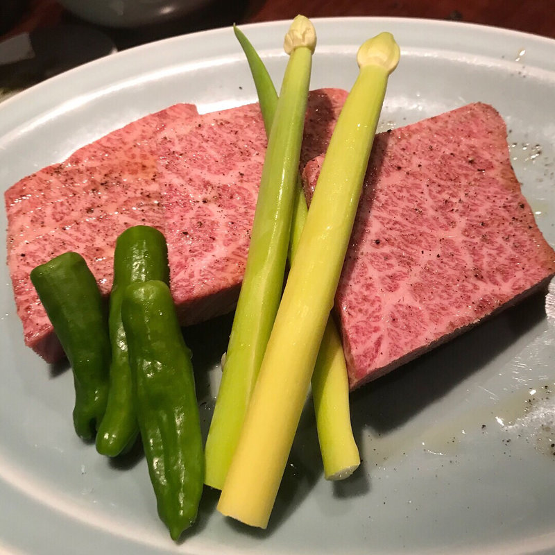 花乃牛 ハネシタステーキ100g(焼肉 肉どうし)